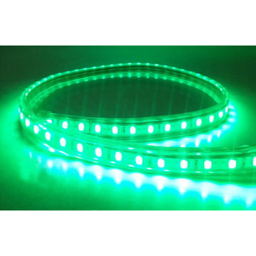 Underwater Green 5050SMD 60LEDs IP68 LED Strip 12V DC em Branco Quente 2800k - 3200k